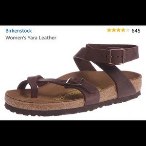 Women’s Yara Leather Birkenstock in Habana.